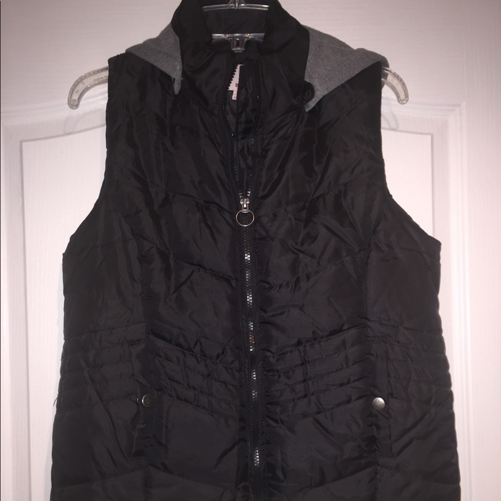 BONGO Puffer vest with hood